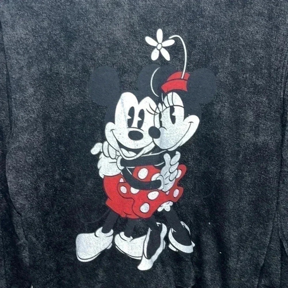 DISNEY size small Mickey Minnie sweatshirt - Picture 2 of 3